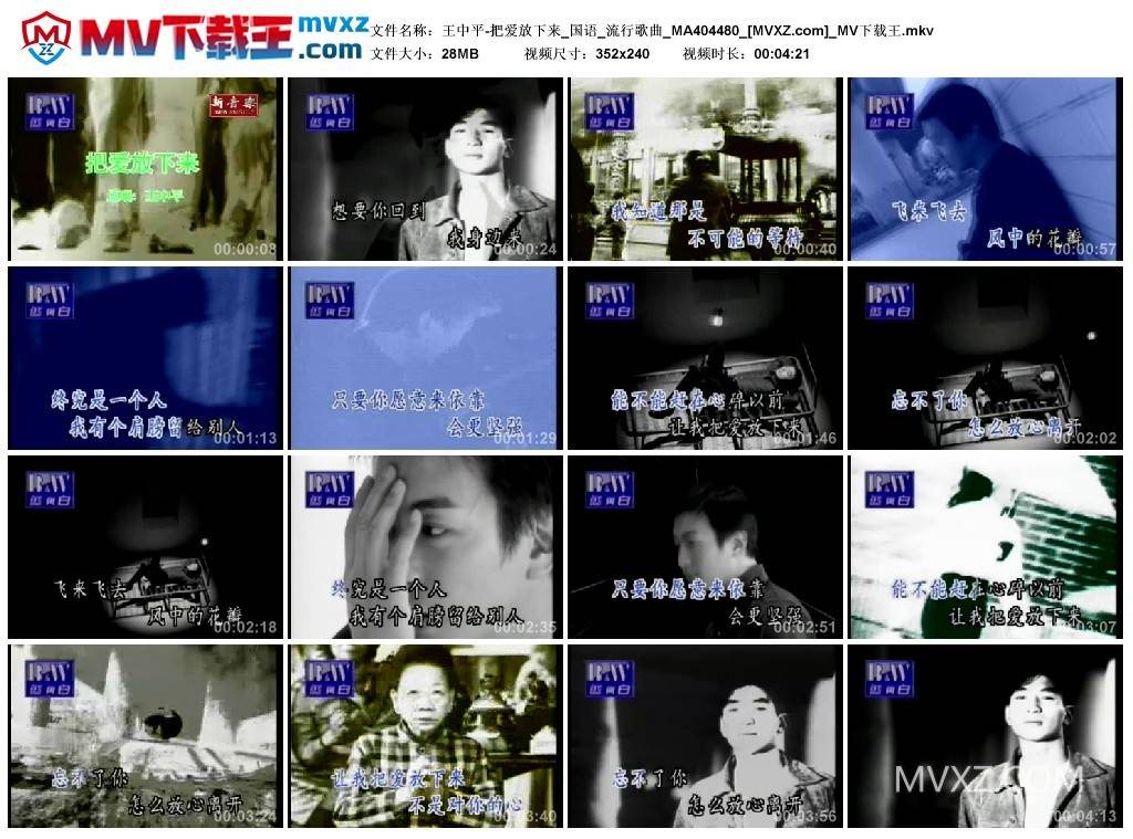 王中平-把爱放下来_国语_流行歌曲_MA404480